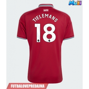 Lacne Muži Futbalové dres Manchester United Youri Tielemans #18 2026-27 Krátky Rukáv - Domáci